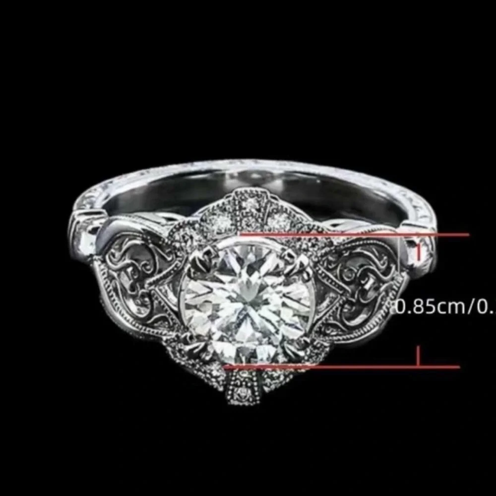 size 6‎ Exquisite Zircon Ring
